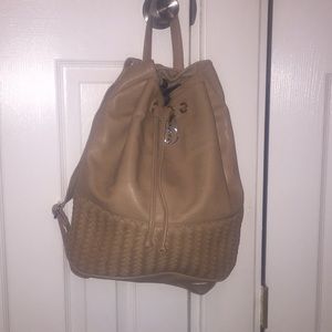 Cute leather Back pack